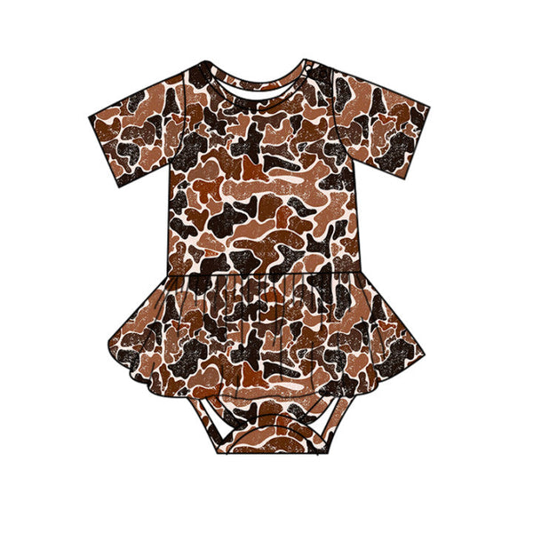 RETRO CAMO | Twirl Bodysuit