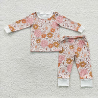 Gold/Pink Floral Set