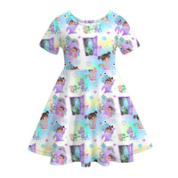 PREORDER: Monster Friends Twirl Dress